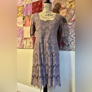 Urban Outfitters - Pins & Needles- Brown Lace Dress